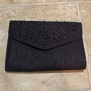 Black sparkle purse/clutch